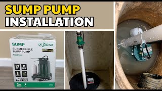 How to Install a Sump Pump  DIY [upl. by Eeliah]