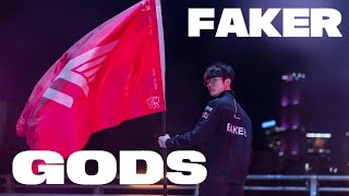 🙏🏻GODS T1 FAKER version 페이커버전  MV  GODS  NewJeans [upl. by Ultima]