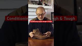 Conditioning redwingboots Copper Rough amp Tough on Bootlosophy [upl. by Pettifer743]