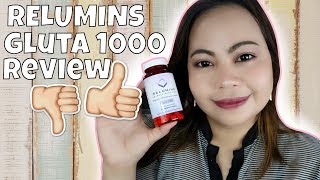 RELUMINS ADVANCE GLUTA 1000  REDUCED L GLUTATHIONE  DOES IT WORK [upl. by Galliett882]