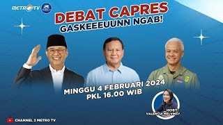 Debat Capres Kelima Gaskeeeuunn Ngab [upl. by Spielman]