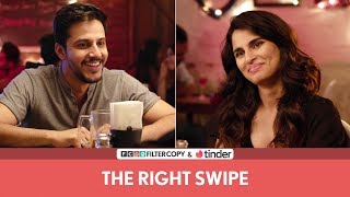 FilterCopy  The Right Swipe  Ft Aisha Ahmed and Pranay Pachauri [upl. by Onivag]