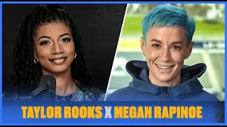 Megan Rapinoe discusses the 2023 World Cup and her role with the USWNT  Full Taylor Rooks Interview [upl. by Folger107]