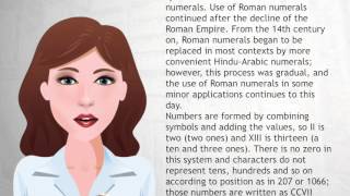 Roman numerals  Wiki Videos [upl. by Dickenson]