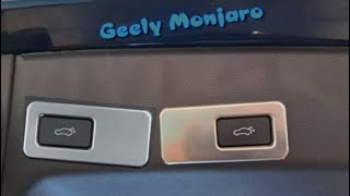 Geely Monjaro Кнопка Управления Багажником [upl. by Wolfort669]