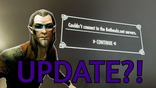 Bethesdas new Skyrim Ps4Ps5 update STREAM [upl. by Adnar]