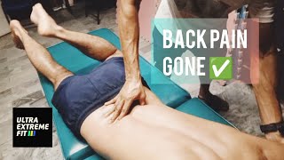 BACK PAIN GONE  DEEP TISSUE [upl. by Susanne]