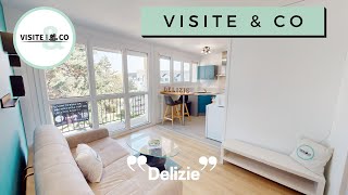 quotDeliziequot T2 meublé avec balcon et parking par Viste amp Co [upl. by Anirehtac]