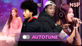 KPop With Autotune vs No Autotune MV vs Live  Reaction [upl. by Ellehcer78]