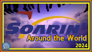 Soarin Around the World A Spectacular Flight Experience at Epcot [upl. by Sidoeht]