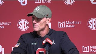 Brent Venables Postgame vs Maine [upl. by Aimik981]