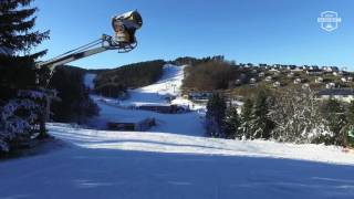 Skiliftkarussell Winterberg Rote Piste an der Sesselbahn BüreHerrloh Lift Nr 6 [upl. by Winnick467]