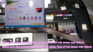 Epson 1430 cannot recognise a cartridge How to fix ways to solve the problem [upl. by Ahsoik128]