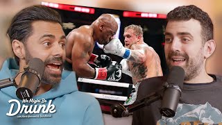 quotThis Is Americaquot  Mike Tyson VS Jake Paul  Hasan Minhaj on We Might Be Drunk [upl. by Thorn]