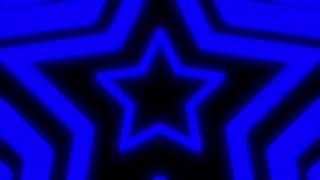 Black and Blue Y2k Neon LED Lights Star Background  1 Hour Looped HD [upl. by Orrin]