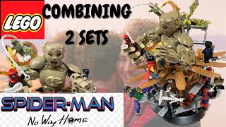 Ultimate Lego SpiderMan No Way Home Final Battle Set Combo [upl. by Sakmar]