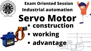 Servo motor  Ac servo motor Working  Application Of servo Motor  Block diagram of servo motor [upl. by Hardner]