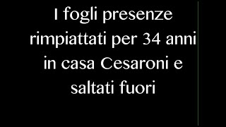 Delitto via Poma I fogli presenze ovvero come te lo metto di nuovo nel baugigi [upl. by Maryly]