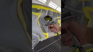 Sata Jet autobody refinish 3m paintspraying spraygun paint detailing bluecollar bodytech [upl. by Elery]