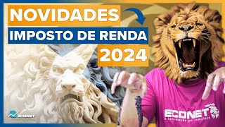 🚨 ATENÇÃO NOVAS REGRAS DO IMPOSTO DE RENDA 2024  IRPF 2024 🚨 [upl. by Aremahs]