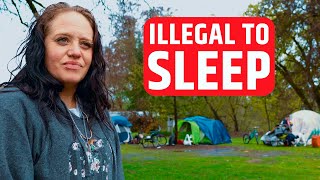 Illegal to Sleep Grants Pass’ Cruel War on Homelessness [upl. by Ahsirhcal731]