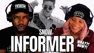 WHAT THE WHAT 🎵 SNOW  Informer REACTION [upl. by Artenehs]