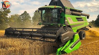 DEUTZ FAHR C9306 Combine Harvester  Farming in action [upl. by Bez]