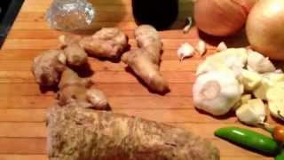 Health Tonic Recipe Drink Horseradish Garlic Ginger Peppers Onions [upl. by Nabetse]