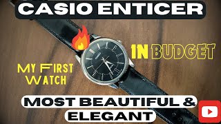 Most Reliable Casio watch  2000  Best Affordable Black Dial Watch  CASIO ENTCER MTP1303D1AVDF [upl. by Mady]