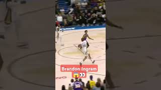 Brandon Ingram Ball Fake  Lakers vs Pelicans sports nba subscribe foryou brandoningram bball [upl. by Izaak]