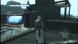 Assassins Creed all 33 Toutonic Flags in Acre Middle District 2 of 2 [upl. by Accever705]