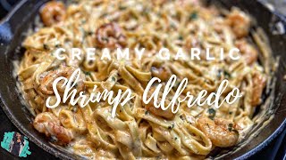 THE BEST HOMEMADE CREAMY SHRIMP ALFREDO DETAILED amp EXPLAINED RECIPE  QUICK amp EASY WEEKNIGHT MEAL [upl. by Oniram]