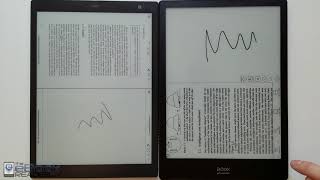 Sony DPTCP1 vs Onyx Boox Note Comparison Review [upl. by Nylia9]