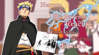 Naruto amp His parents React To Otsutsuki Boruto🔥  BorutoTwoBlueVortex  GachaClub  DazaiBoard [upl. by Tome]