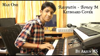 Rasputin  Boney M  Keyboard Cover  Arjun MS [upl. by Eilata]