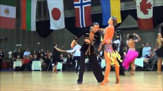 Belgium Open 2012  International Open Latin  Final Jive  Kristijan Burazer amp Martina Plohl [upl. by Kcirneh]