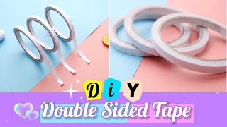 How to make double sided tape at your home  DIY double sided tape [upl. by Skvorak]