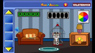 Cute Smile Cat Escape Walkthrough  Games2Jolly [upl. by Ytineres878]