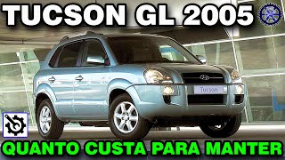 TUCSON 2005 20 GL manual  QUANTO CUSTA para manter [upl. by Auqeenahs303]