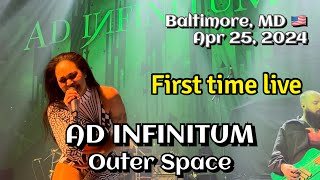 Ad Infinitum  Outer Space Rams Head Live Baltimore MD 🇺🇸 April 25 2024 LIVE HDR 4K [upl. by Demmahom362]