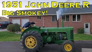 John Deere R Startup [upl. by Barbour]