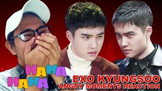 EXO KYUNGSOO Angry And Mad Moments REACTION [upl. by Asilla517]