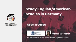 MA American StudiesBritish StudiesEnglish Linguistics at Saarland University [upl. by Mccandless]