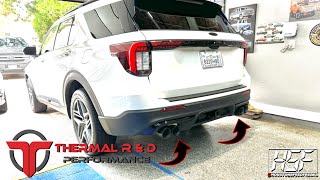 2025 Explorer ST Thermal Exhaust Install [upl. by Alliehs]