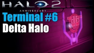 Halo 2 Delta Halo Terminal Location Walkthrough Video Lets Play MCC 1080p 60fps [upl. by Esiuol]