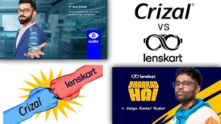 LENSKART vs CRIZAL  BEST YOUR Eyeglasses  November 2023 [upl. by Maxa]