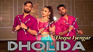 Dholida  LOVEYATRI  Deepa Iyengar Choreography  Garba Raas Bollywood Dance [upl. by Aihn]