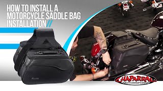 How to Install a Motorcycle Saddlebag Installation Tutorial  ChapMotocom [upl. by Greenland]