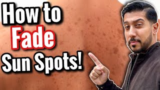 How to Fade Sun Spots  Fast and Easy Sun Spot Removal in 5 Steps [upl. by Theodor456]