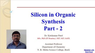 Silicon In Organic Synthesis Part 2  Alkenylsilane  Arylsilane  Alkylsilane  OH protection [upl. by Eshelman]